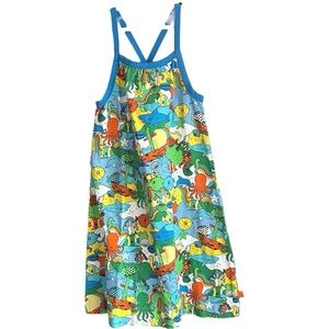 Little bird by Jools Oliver size 6-7 sea life scene sundress